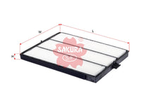 SAKURA,, Cabin Air Filter (Element), 79370-S1A-G01, CA-1603, HONDA