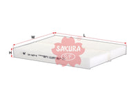 SAKURA,, Cabin Air Filter (Element), 80291-S84-A01, CA-1607-S, HONDA