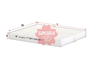 SAKURA,, Cabin Air Filter (Element), 80291-S84-A01, CA-1607-S, HONDA