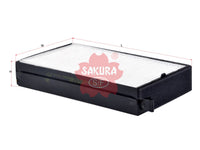 ไส้กรองแอร์(Element) , SAKURA, 80290-S50-003, CA-16120, HONDA (126249)