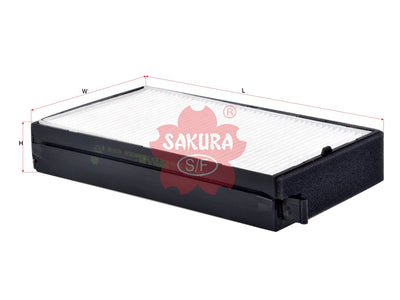 ไส้กรองแอร์(Element) , SAKURA, 80290-S50-003, CA-16120, HONDA (126249)