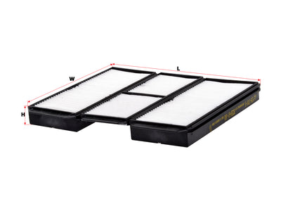 SAKURA,, Cabin Air Filter (Element), BC5D-61-J6X, CA-1701-S, MAZDA