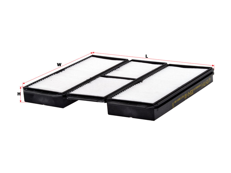 SAKURA,, Cabin Air Filter (Element), BC5D-61-J6X, CA-1701-S, MAZDA