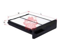 SAKURA,, Cabin Air Filter (Element), GE7B-61-J6XA, CA-1704, MAZDA