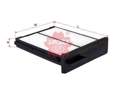 SAKURA,, Cabin Air Filter (Element), GE7B-61-J6XA, CA-1704, MAZDA