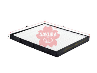 Cabin Air Filter (Element)၊ SAKURA၊ 0K553-61-C14၊ CA-1707၊ KIA (126070)