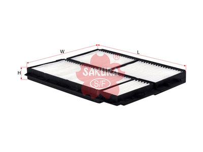 SAKURA,, Cabin Air Filter (Element), CE49-61J6X, CA-1708-S, MAZDA