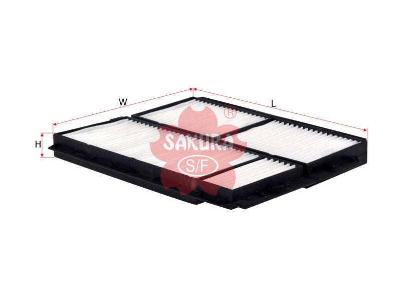 SAKURA,, Cabin Air Filter (Element), CE49-61J6X, CA-1708-S, MAZDA