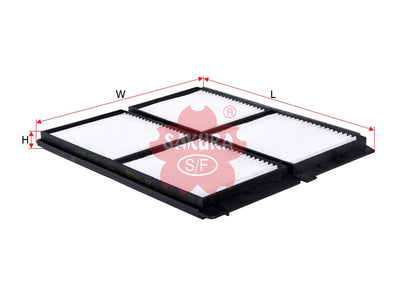 SAKURA,, Cabin Air Filter (Element), DN20-61-J6X, CA-17110-S, MAZDA