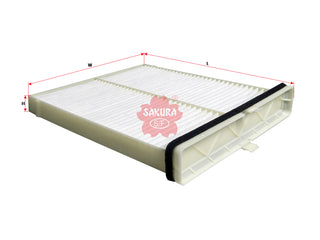 Cabin Air Filter (ဒြပ်စင်)၊ SAKURA၊ BDGF-61-J6X၊ CA-17210၊ MAZDA (125363)