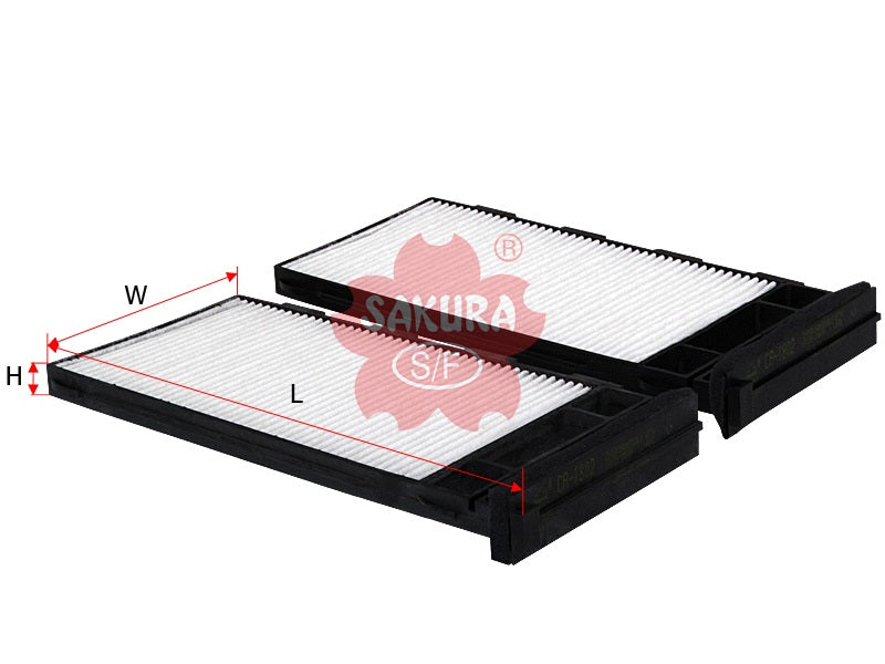 SAKURA,, Cabin Air Filter (Element), 27275-1N625, CA-1802, NISSAN