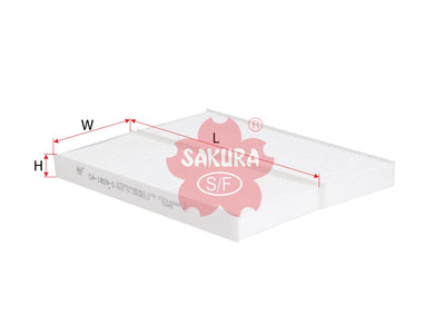 SAKURA,, Cabin Air Filter (Element), 27274-EA000+27274-EA000, CA-1809-S, NISSAN