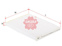 SAKURA,, Cabin Air Filter (Element), 999M1-VS007, CA-1810, NISSAN