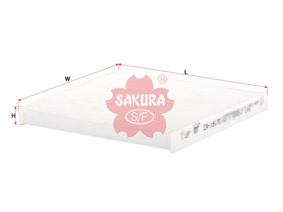 ไส้กรองอากาศห้องโดยสาร(Element), SAKURA, 27891-4A00C, CA-18170, NISSAN (123955)