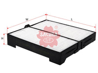 SAKURA,, Cabin Air Filter (Element), 72880-SA010, CA-18220, SUBARU