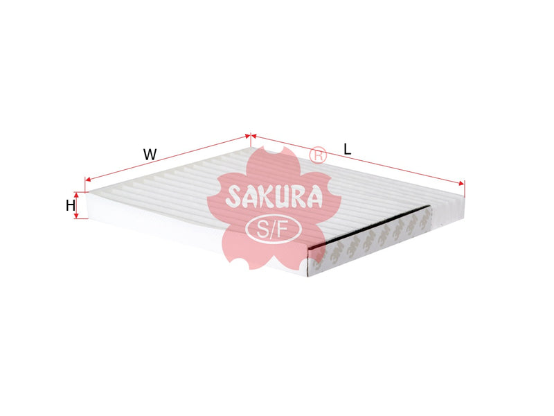 SAKURA,, Cabin Air Filter (Element), 27277-1HE0E, CA-18250, NISSAN