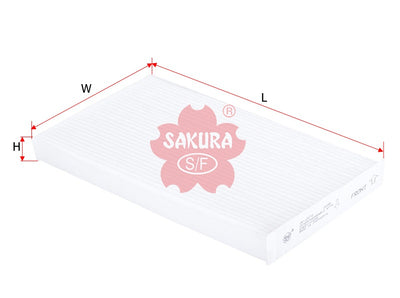 SAKURA,, Cabin Air Filter (Element), 27891-1FA0A, CA-18270, NISSAN