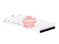 SAKURA,, Cabin Air Filter (Element), 27274-EB700, CA-18320, NISSAN