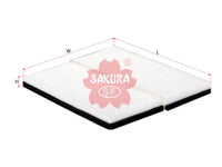 SAKURA,, Cabin Air Filter (Element), 27274-EB725, CA-18321-S, NISSAN