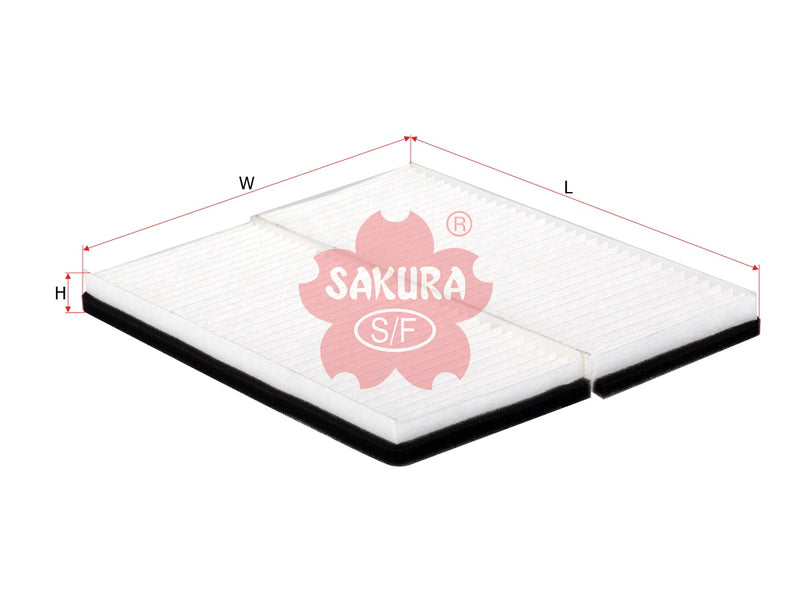 SAKURA,, Cabin Air Filter (Element), 27274-EB725, CA-18321-S, NISSAN