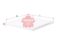 SAKURA,, Cabin Air Filter (Element), AY685-NS016, CA-18340, NISSAN