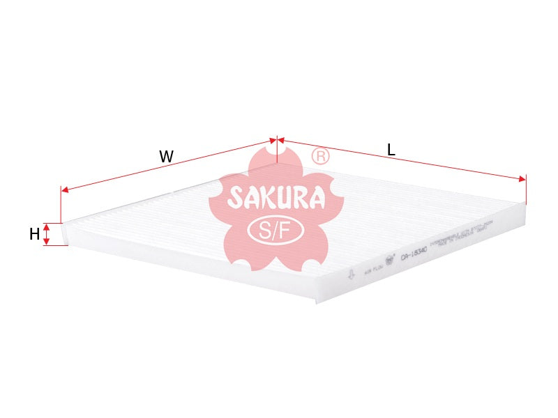 SAKURA,, Cabin Air Filter (Element), AY685-NS016, CA-18340, NISSAN