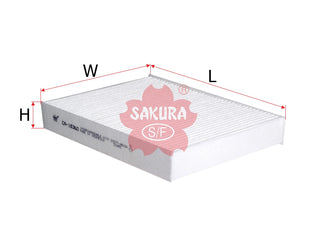 SAKURA,, Cabin Air Filter (Element), 27277-4BU0A, CA-18360, NISSAN