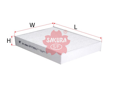 SAKURA,, Cabin Air Filter (Element), 27277-4BU0A, CA-18360, NISSAN