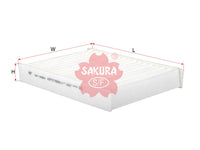 SAKURA,, Cabin Air Filter (Element), 27 27 795 64R, CA-18361, NISSAN