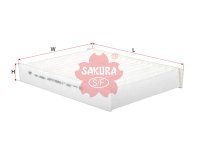 SAKURA,, Cabin Air Filter (Element), 27 27 795 64R, CA-18361, NISSAN