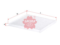 SAKURA,, Cabin Air Filter (Element), 27277-3TT0A, CA-18370, NISSAN