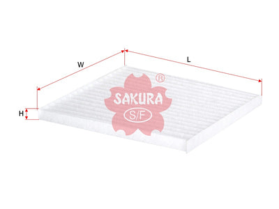 SAKURA,, Fuel Filter (Element), 225 3954, EF-83030-S, SCANIA