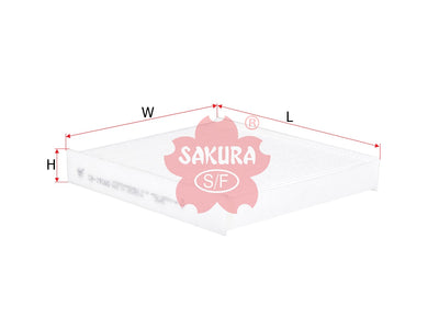 SAKURA,, Cabin Air Filter (Element), 3078037-6, CA-19160, VOLVO