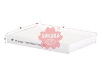 ไส้กรองอากาศแอร์(Element), SAKURA, 6447NV, CA-21060, PEUGEOT (124721)