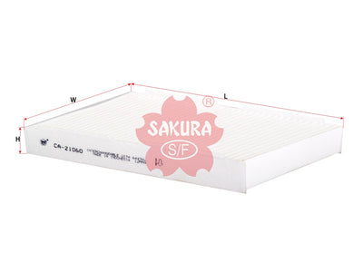 SAKURA,, Cabin Air Filter (Element), 6447NV, CA-21060, PEUGEOT