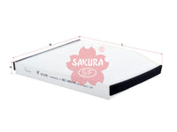 ไส้กรองอากาศห้องโดยสาร(Element), SAKURA, 1812 679, CA-21090, FORD (126625)