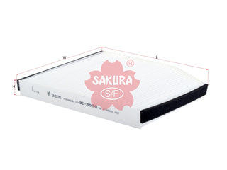 Cabin Air Filter (Element)၊ SAKURA၊ 1812 679၊ CA-21090၊ FORD (126625)