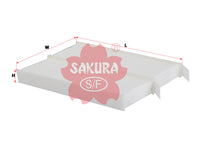 ไส้กรองอากาศห้องโดยสาร(Element), SAKURA, 647993, CA-21110-S, CITROEN (126947)