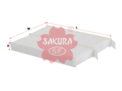 SAKURA,, Cabin Air Filter (Element), 647993, CA-21110-S, CITROEN