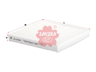 Cabin Air Filter (ဒြပ်စင်)၊ SAKURA၊ 93182436၊ CA-23020၊ HOLDEN (126083)