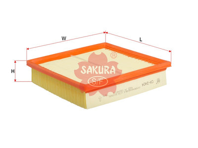 SAKURA,, Cabin Air Filter (Element), 21758906, CA-2404, VOLVO