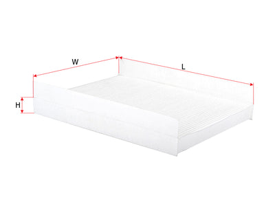 SAKURA,, Cabin Air Filter (Element), 20435801, CA-24090, VOLVO
