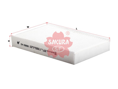 SAKURA,, Cabin Air Filter (Element), 1118-8122-010, CA-25050, CHEVROLET