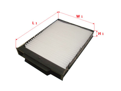 SAKURA,, Cabin Air Filter (Element), V46-30-1008, CA-25070, RENAULT