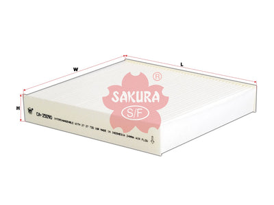 SAKURA,, Cabin Air Filter (Element), 27 27 730 16R, CA-25090, DACIA