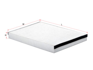 Cabin Air Filter (ဒြပ်စင်)၊ SAKURA၊ 2E0 819 638၊ CA-26080၊ MERCEDES-BENZ (123596)