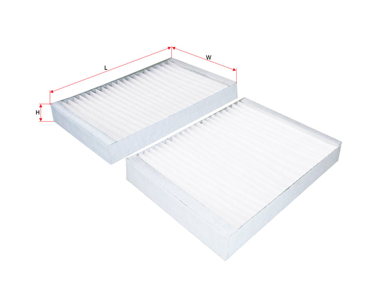SAKURA,, Cabin Air Filter (Element), 221 830 07 18, CA-26110-S, MERCEDES-BENZ
