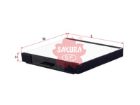 ไส้กรองอากาศห้องโดยสาร(Element), SAKURA, 97133-2D100, CA-2801, HYUNDAI (125852)