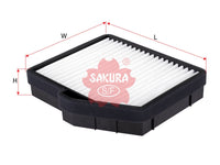 SAKURA,, Cabin Air Filter (Element), 97406-4A900, CA-2803, HYUNDAI