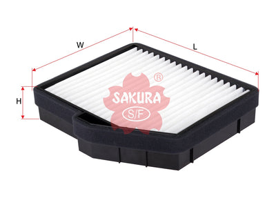 ไส้กรองอากาศห้องโดยสาร(Element), SAKURA, 97406-4A900, CA-2803, HYUNDAI (125965)